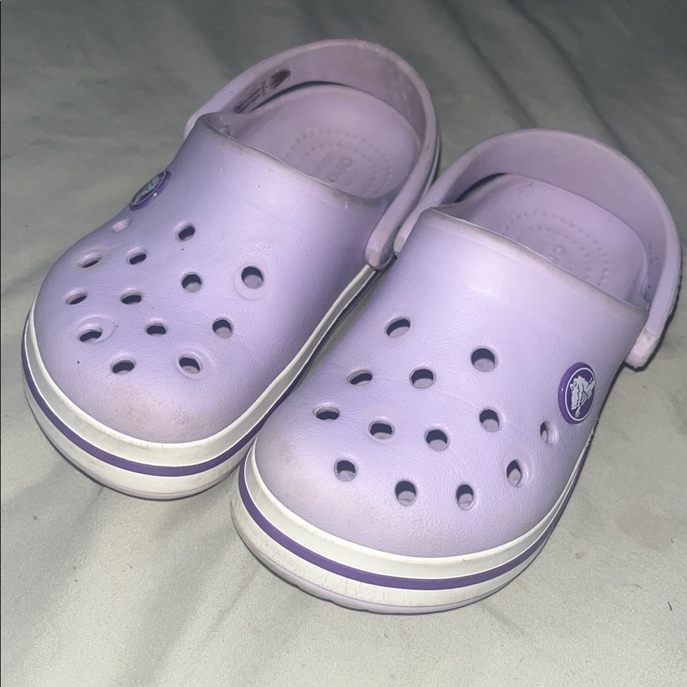 Kids Purple Clogs